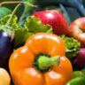 peperoni, vitamina A, melanzane, mele