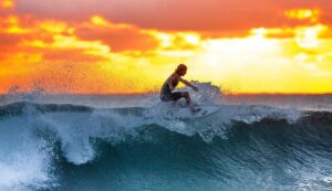 surfer indian ocean