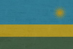 Ruanda bandiera, rwanda flag